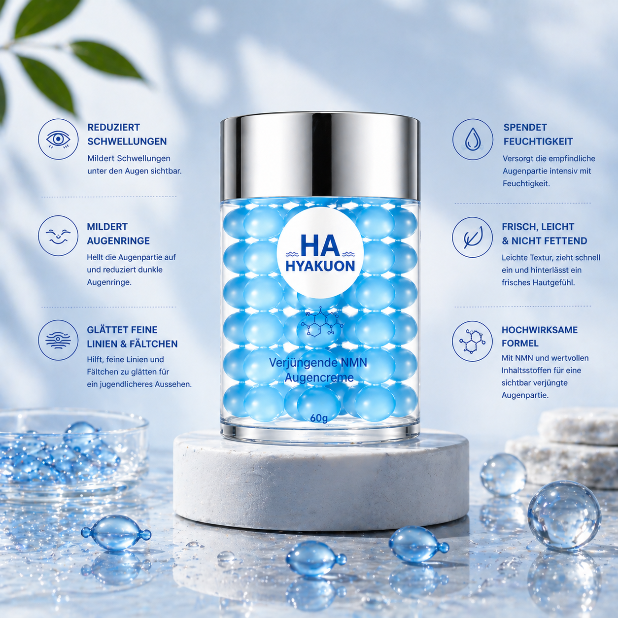 HA – NMN Augencreme